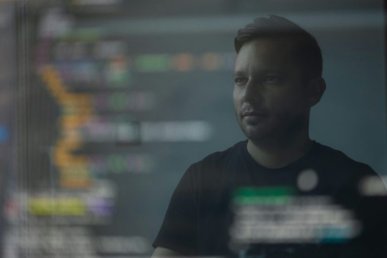 Happy with the code he wrote